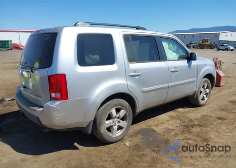 2010 Honda Pilot Ex-L from USA, damaged, VIN 5FNYF4H59AB018900